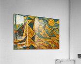 Pyramids Acrylic Print