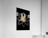 Saturn Atom Acrylic Print