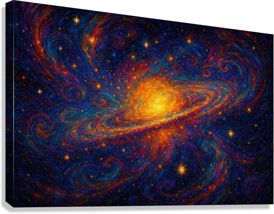 Sombrero Galaxy Canvas Print