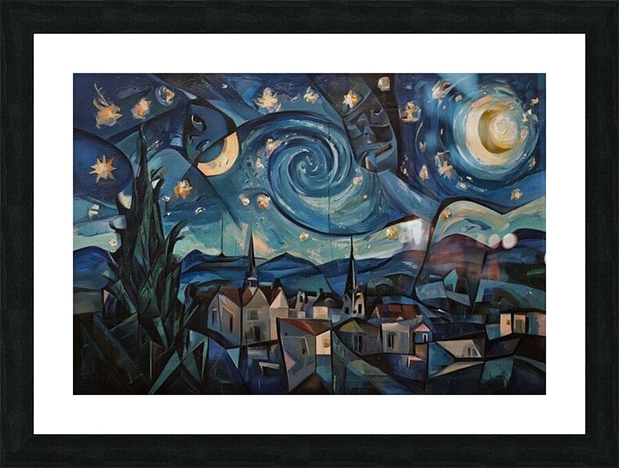 Starry Starry Night Picture Frame print