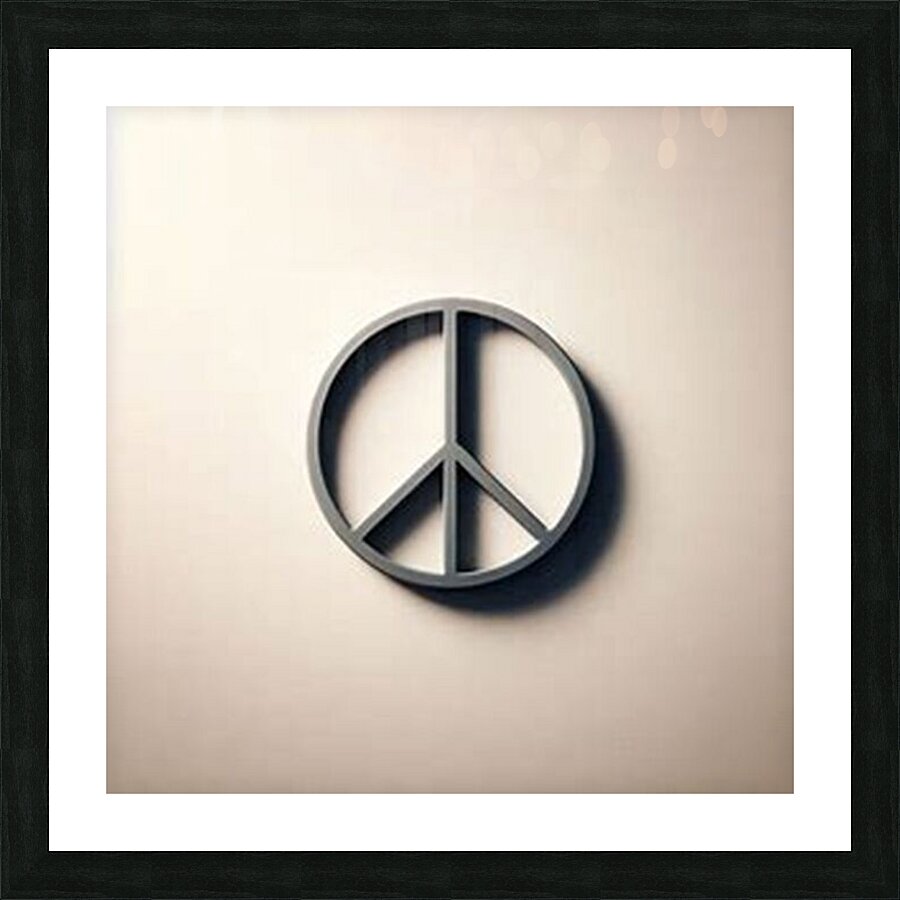 Peace Picture Frame print