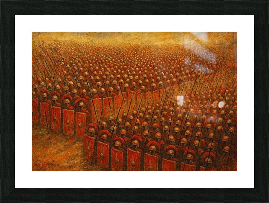 Roman Empire Picture Frame print