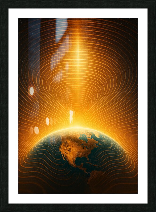 Time Waves Picture Frame print