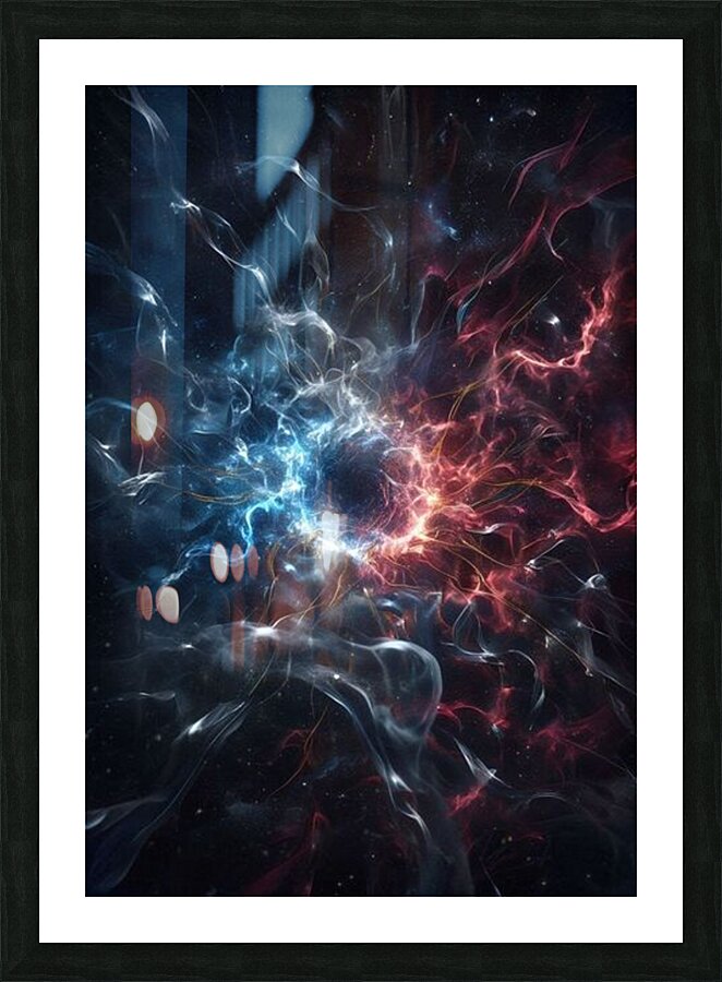 The Force Picture Frame print