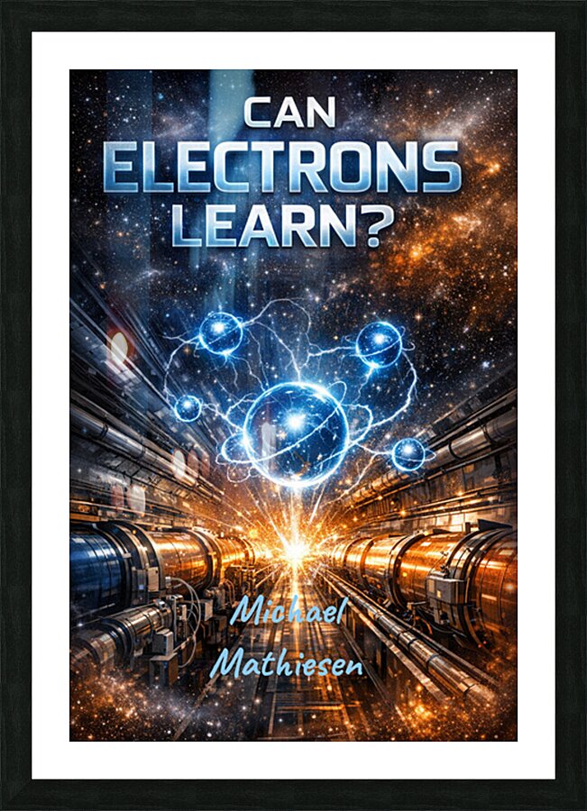 Can Electrons Learn Picture Frame print