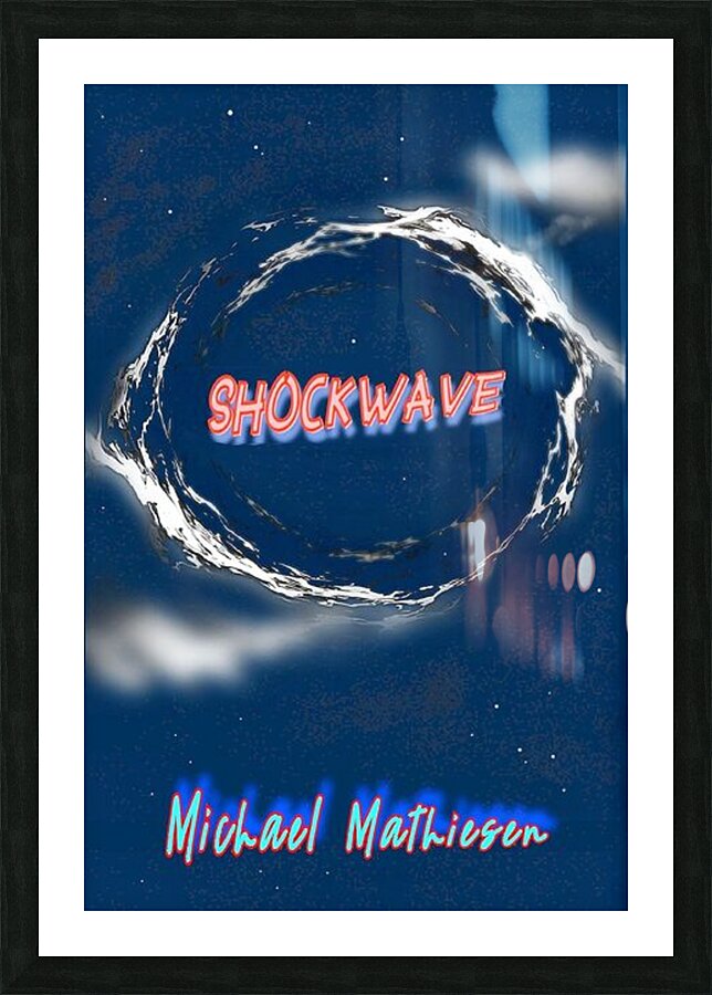 Shockwave Picture Frame print