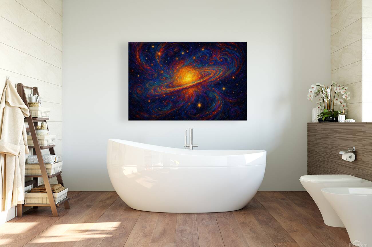 Sombrero Galaxy Reproduction