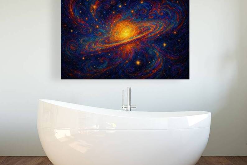 Sombrero Galaxy Reproduction