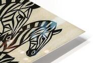 Zebras HD Metal print