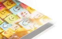happy faces HD Metal print