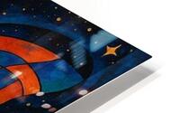 Butterfly Nebula HD Metal print