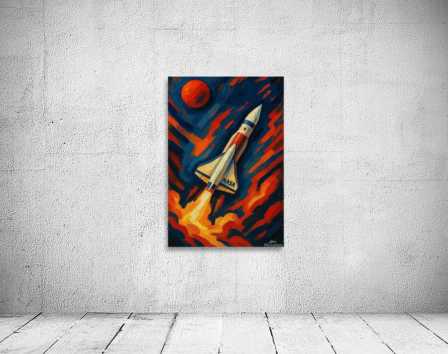NASA Mars Wall Preview