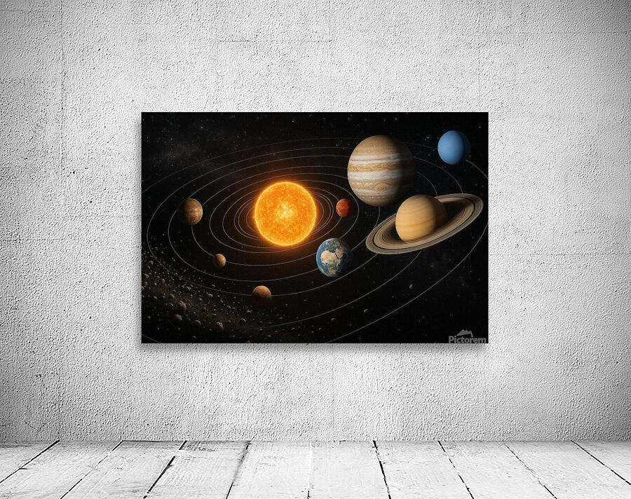 solar system Wall Preview