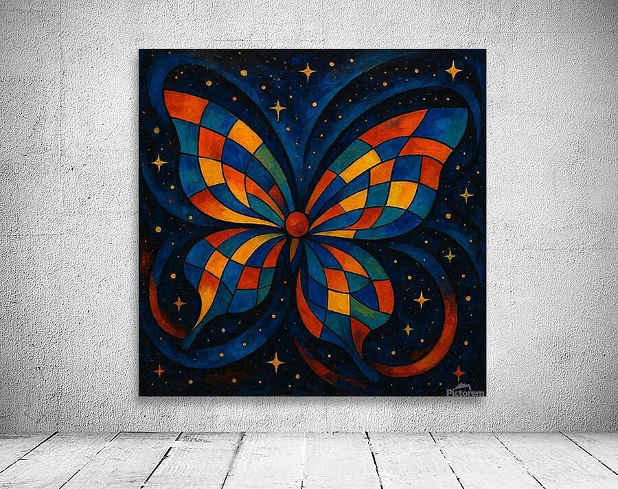 Butterfly Nebula Wall Preview