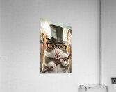 funny hamster Acrylic Print