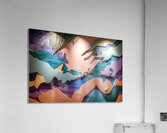 Artistic wall background Acrylic Print