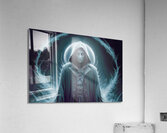 Extra Dark Background Acrylic Print
