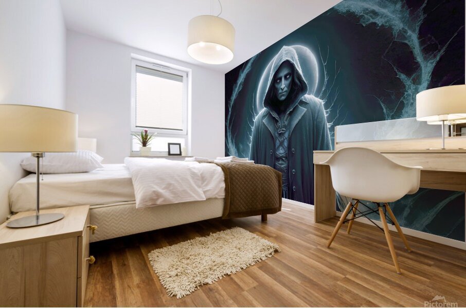 Extra Dark Background Mural print
