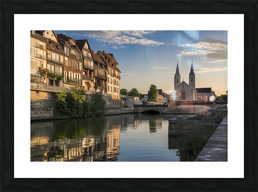 Artistic wall background Picture Frame print