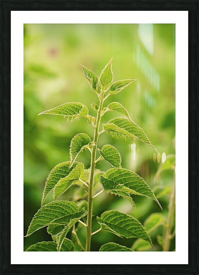 Nettle close up 2 Picture Frame print