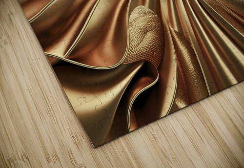 Gold satin background Lupu Andrei puzzle