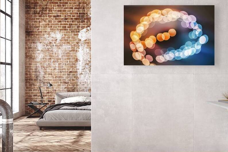 Abstract bokeh lights background Reproduction