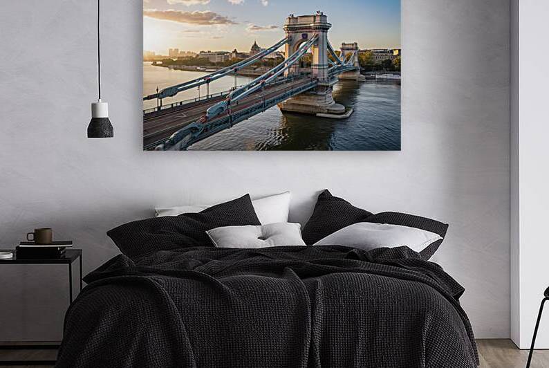 Gondolas on one of central canals in Venice by Lupu Andrei