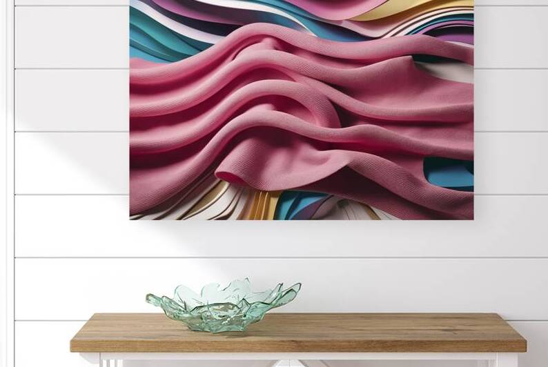 Pink weave lines by Lupu Andrei