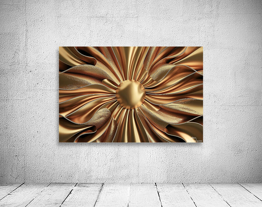 Gold satin background Wall Preview
