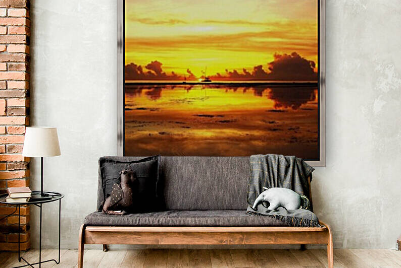 GONE THE SUN - Sanur Bali Indonesia by Robert David Concienne