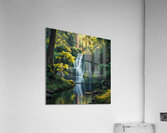 Tranquil Cascade Acrylic Print