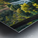 Tranquil Cascade Metal print