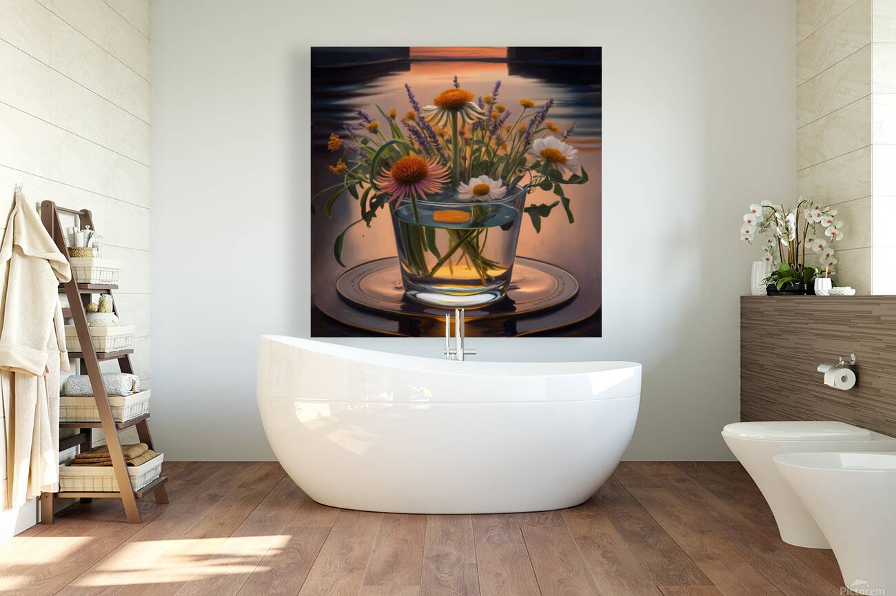 Herbal Elixir at Sunset Reproduction