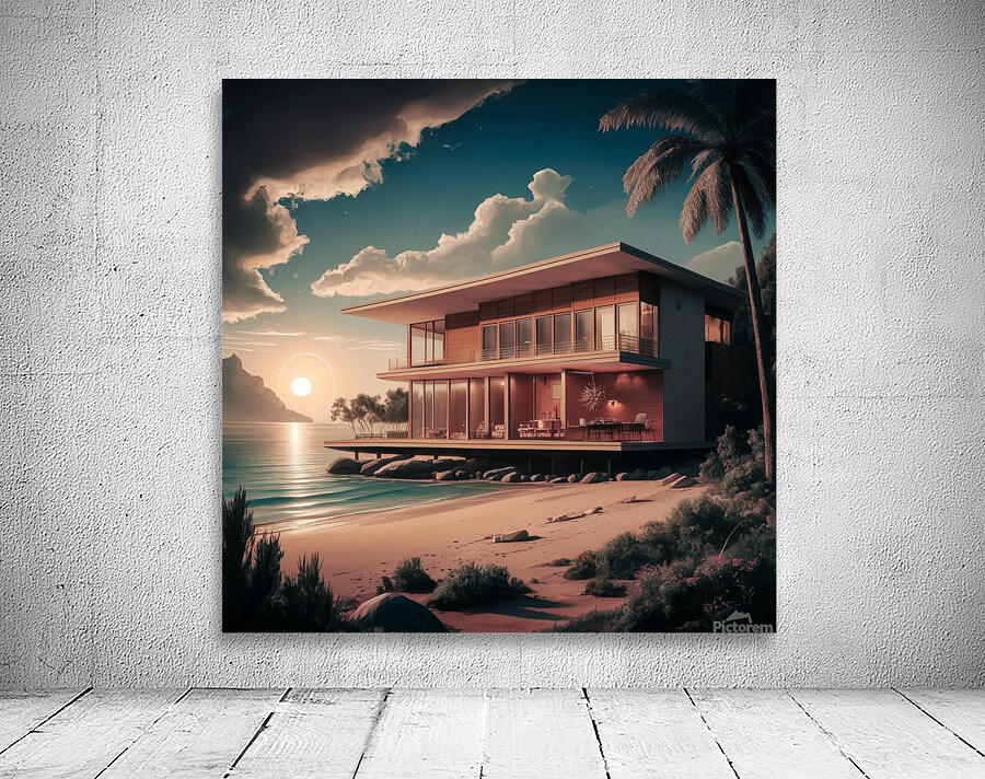 A Mid Century Modern Beachfront Haven Wall Preview