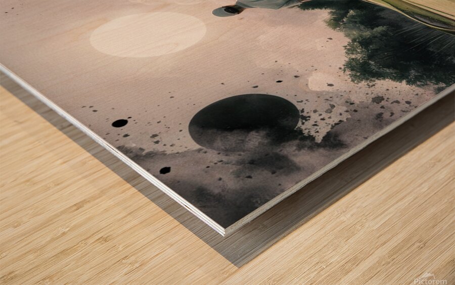 Ethereal Day on the Green Wood print