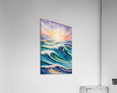 The Dancing Waves Acrylic Print