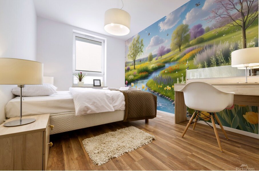  blooming meadow Mural print
