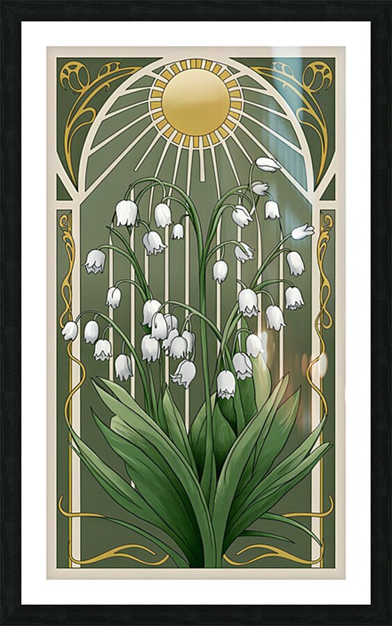 Sunlit Serenade Picture Frame print