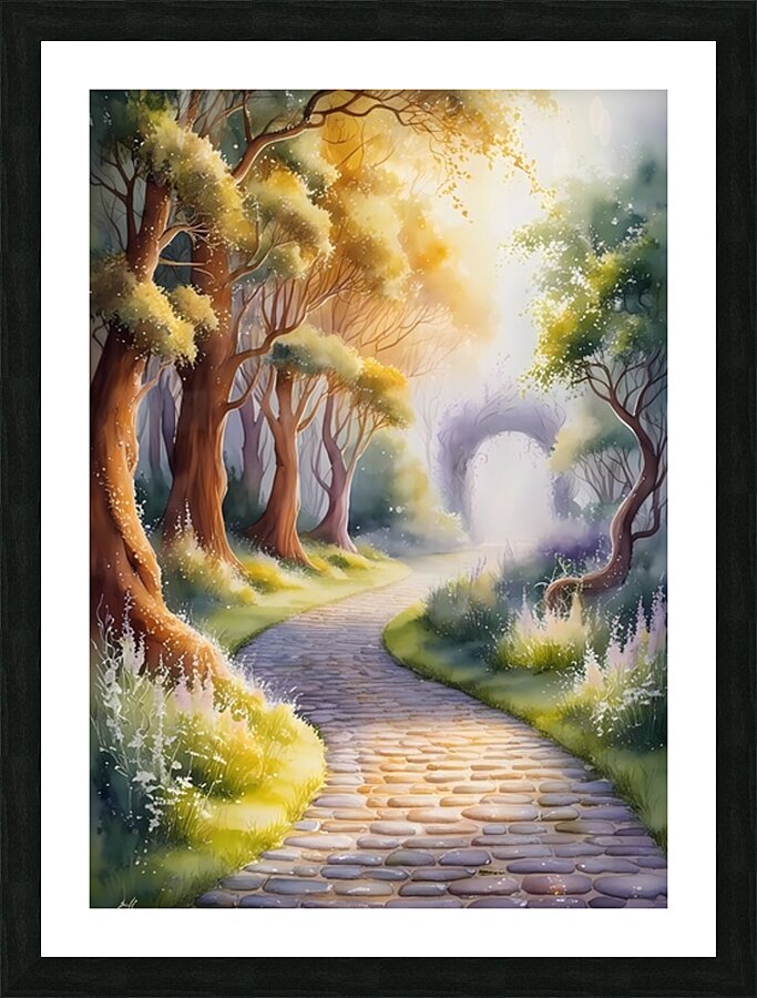 Timeless Pathways Picture Frame print