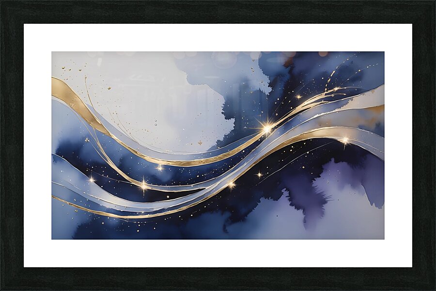 Celestial Flow Picture Frame print