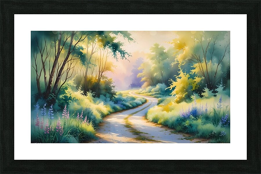 Path to Tranquility Picture Frame print