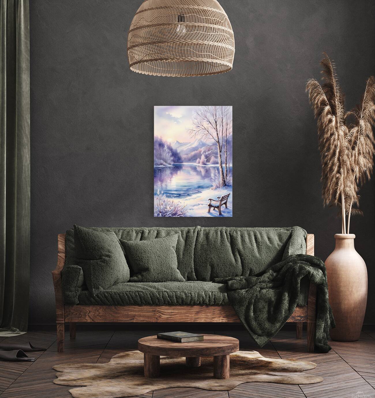 Frozen Elegance Reproduction