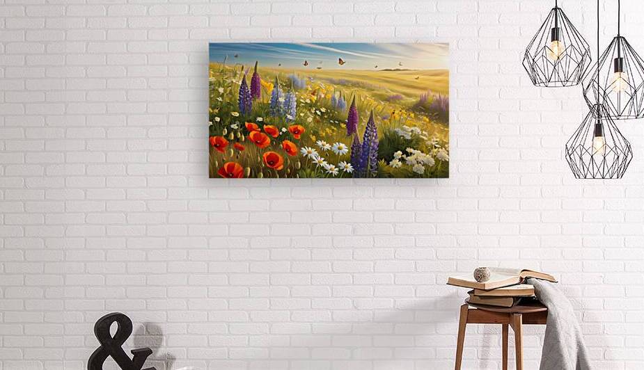 Wildflower Symphony by Noureddine Bedri