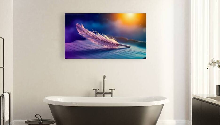 Ethereal Quill by Noureddine Bedri