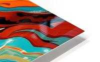 Chromatic Chaos HD Metal print