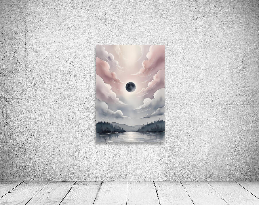 Eclipsed in Soft Hues Wall Preview