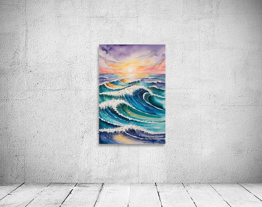 The Dancing Waves Wall Preview