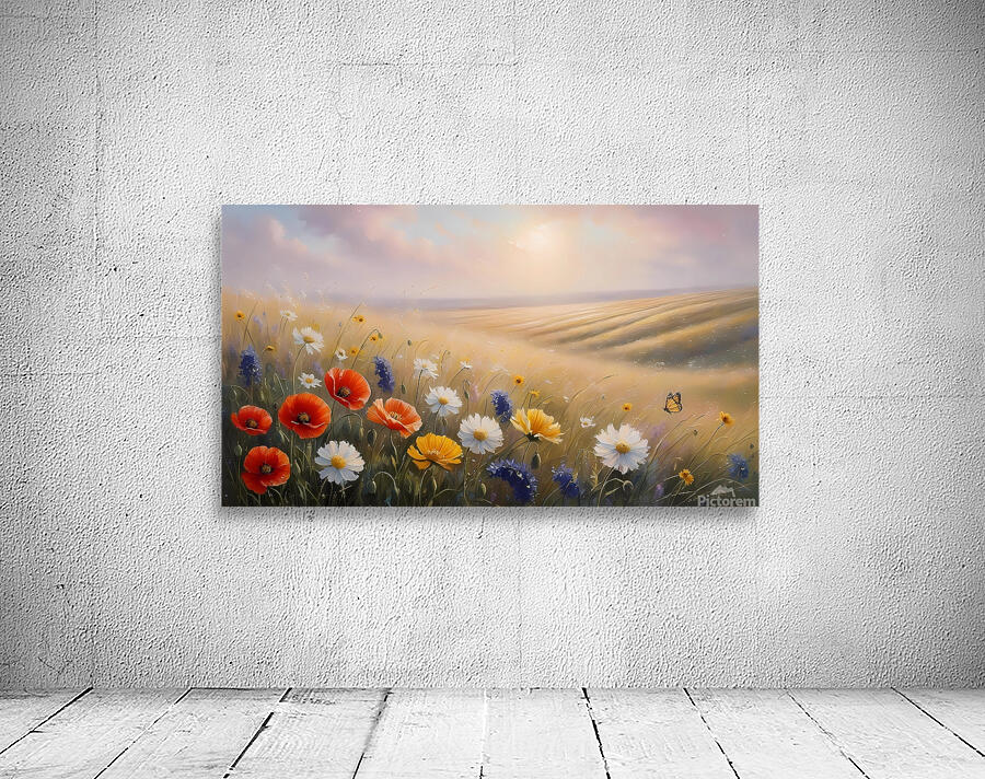 Wildflower Symphony Wall Preview
