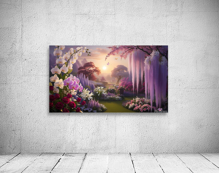 Ethereal Bloom Wall Preview