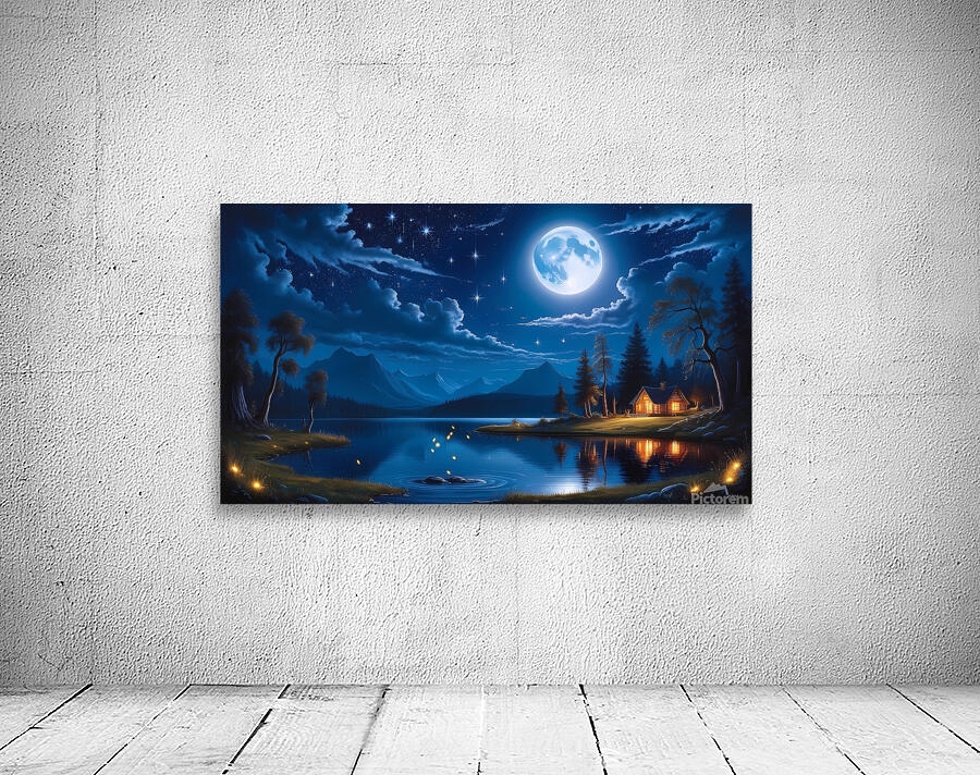 moonlit night Wall Preview
